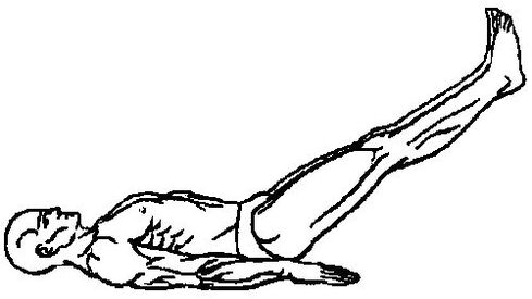 为了使前列腺组织恢复活力，您应该将双腿抬高到脑后。